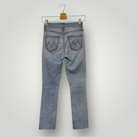 MOTHER The‎ Mid Rise Dazzler Ankle Fray Sz 25 - Picture 5 of 16